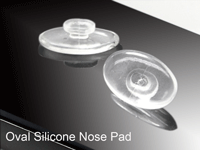 Symmetrical Silicone Nose Pads "Oval"Shape